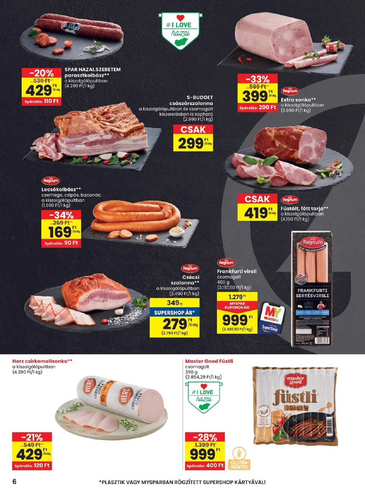 Spar akciós újság 01.22–01.28 – 6. oldal