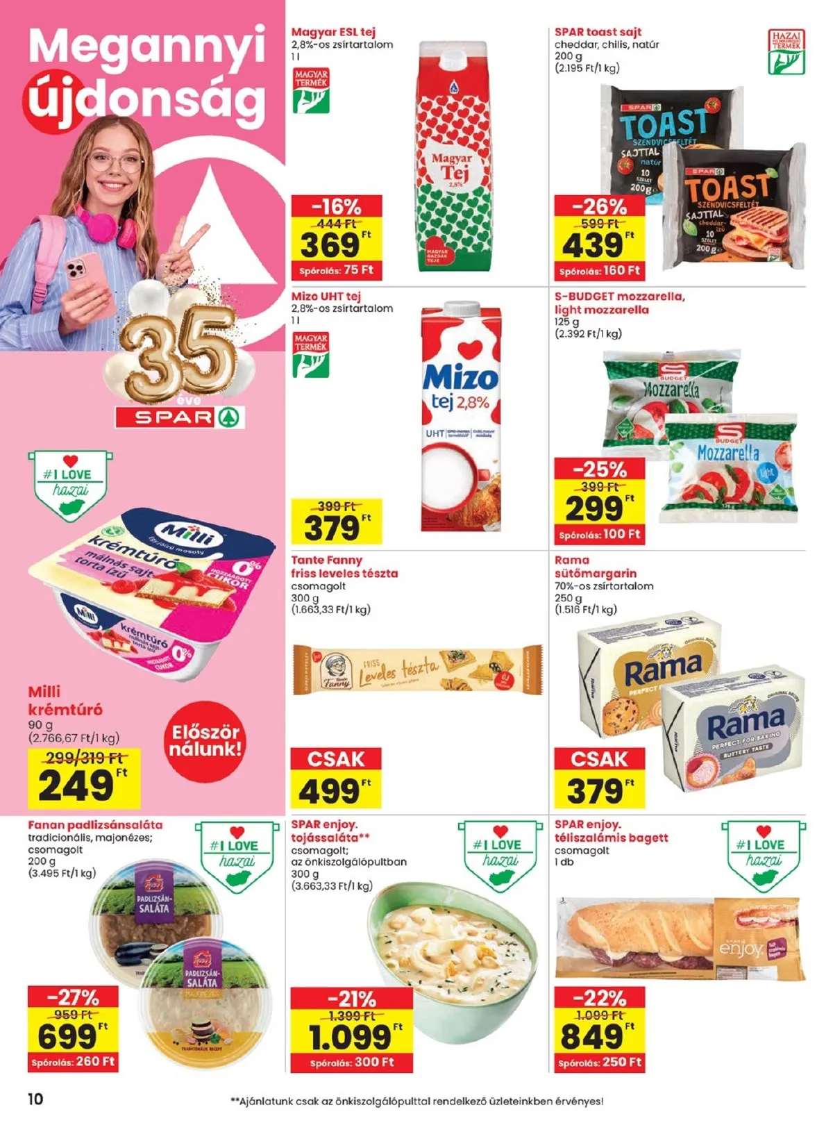 Spar akciós újság 01.29–02.04 – 10. oldal