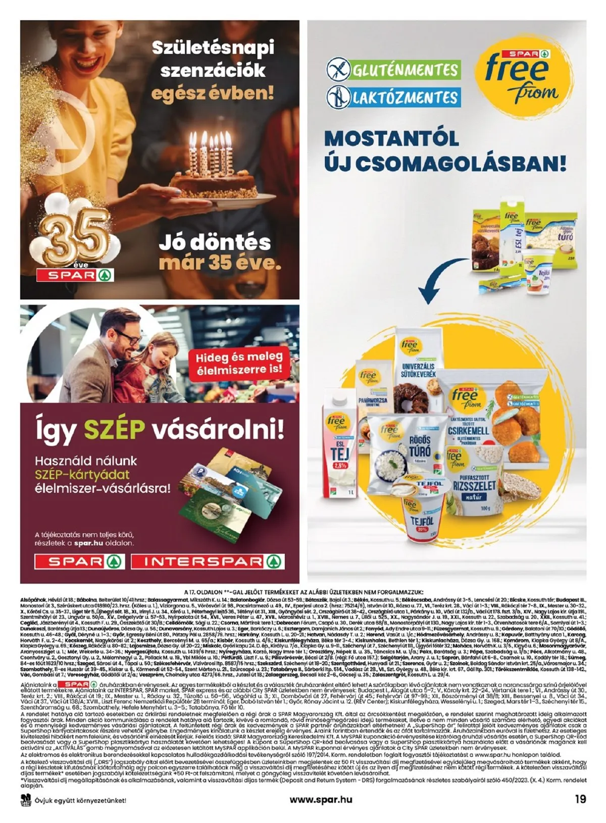 Spar akciós újság 01.29–02.04 – 19. oldal