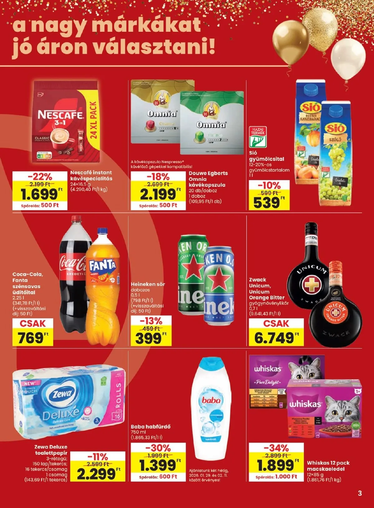 Spar akciós újság 01.29–02.04 – 3. oldal