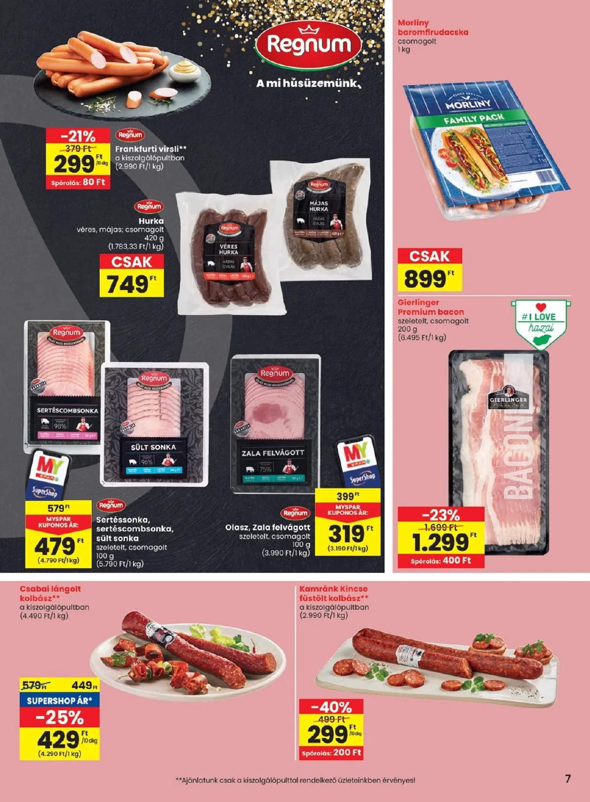 Spar akciós újság 01.29–02.04 – 7. oldal
