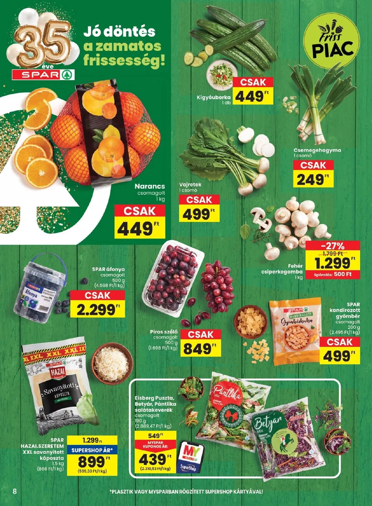 Spar akciós újság 01.29–02.04 – 8. oldal