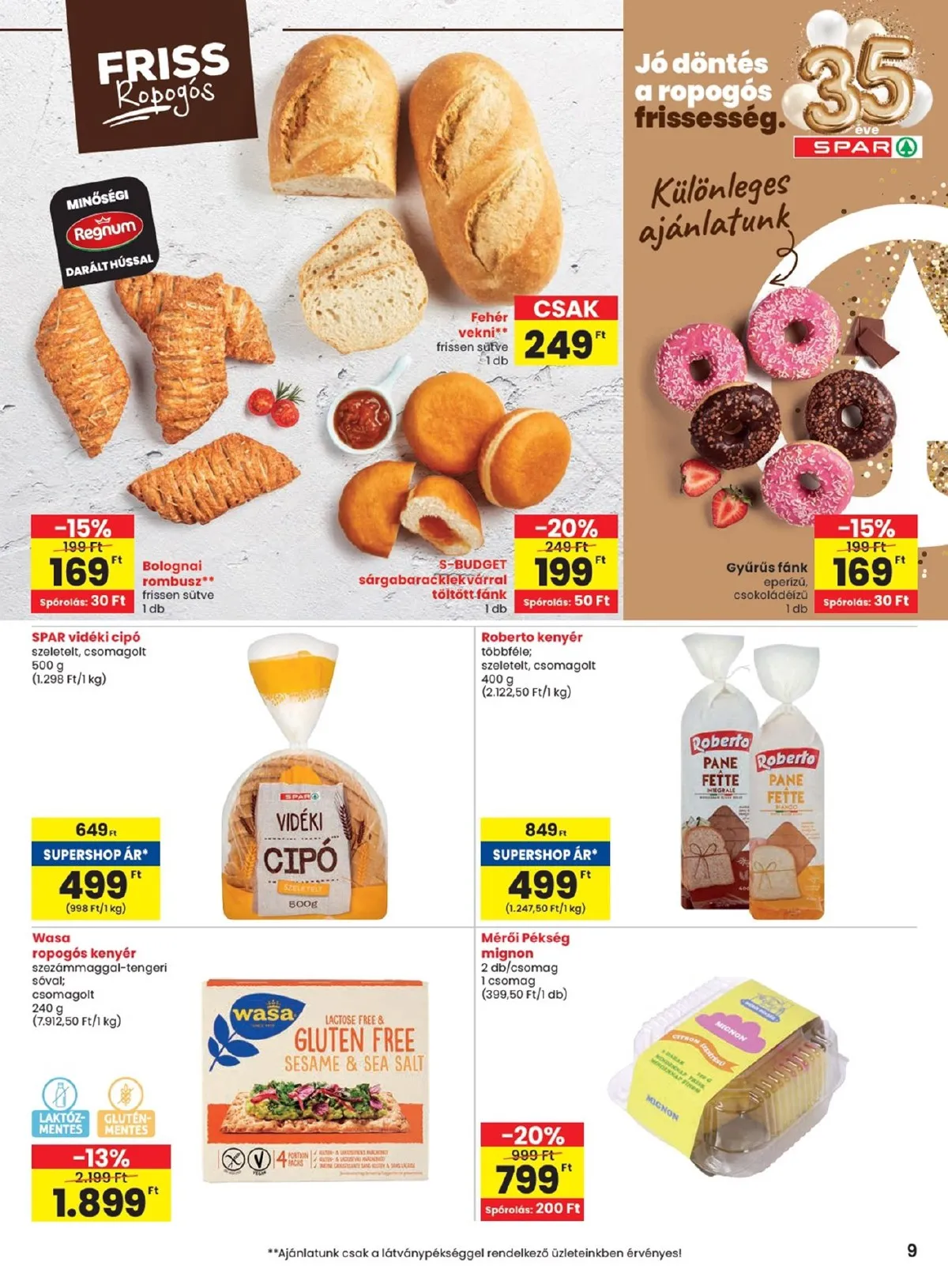 Spar akciós újság 01.29–02.04 – 9. oldal