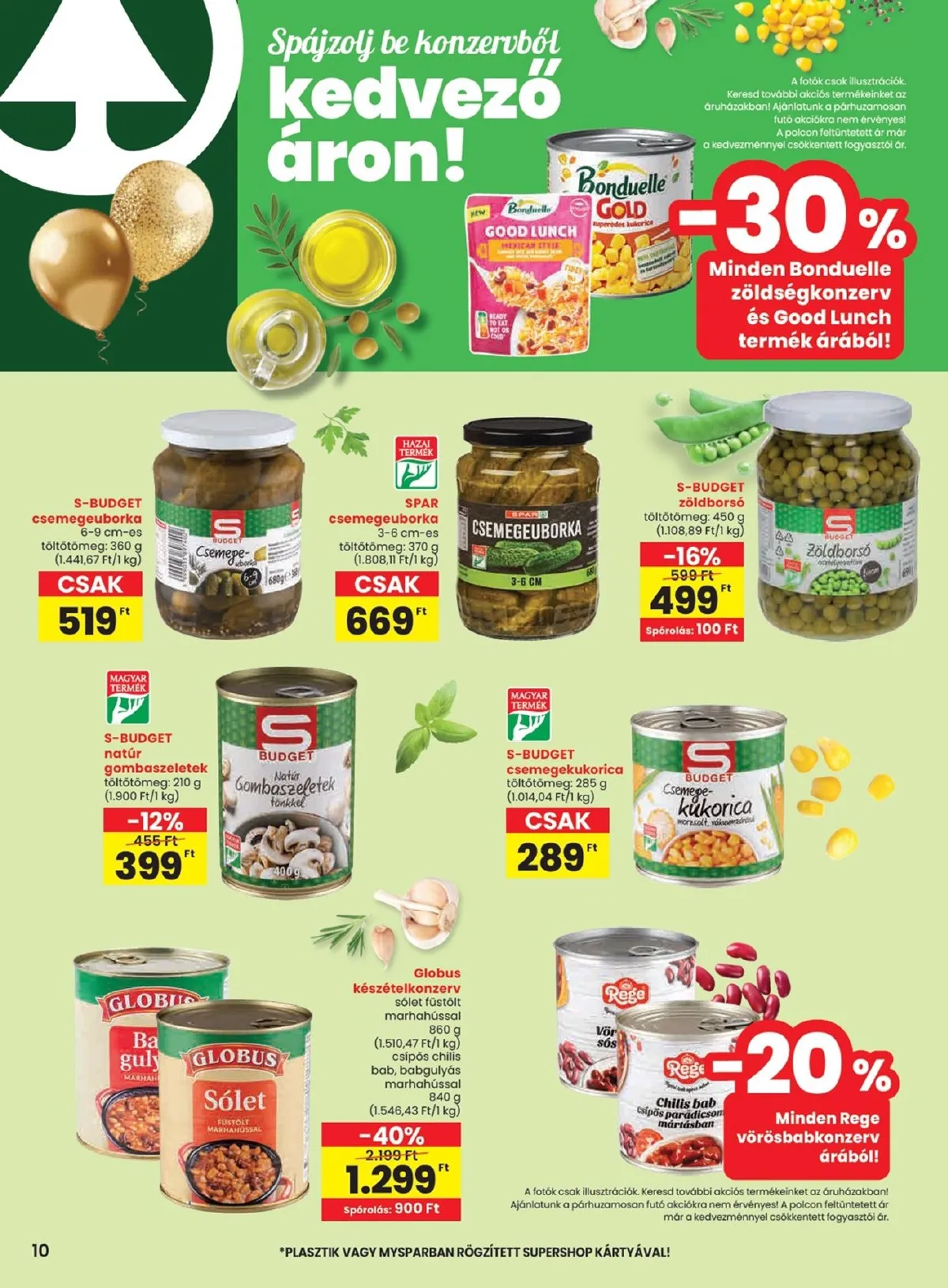 Spar akciós újság 02.05–02.11 – 10. oldal