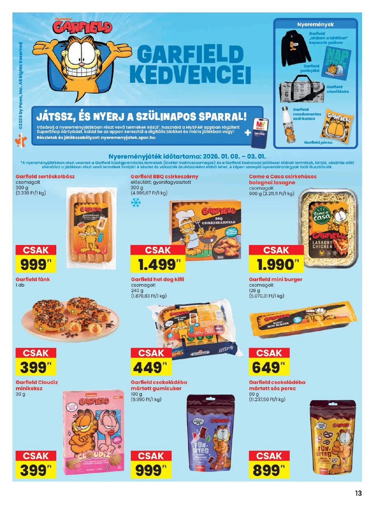 Spar akciós újság 02.05–02.11 – 13. oldal