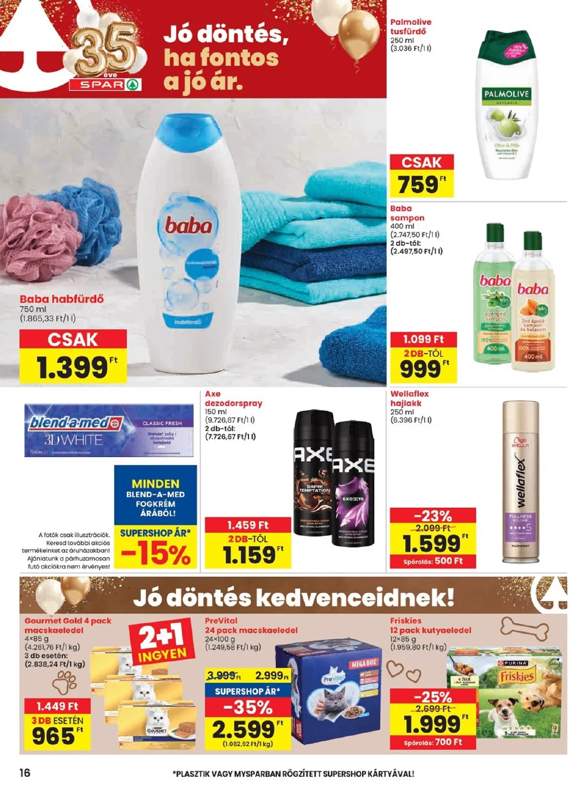 Spar akciós újság 02.05–02.11 – 16. oldal