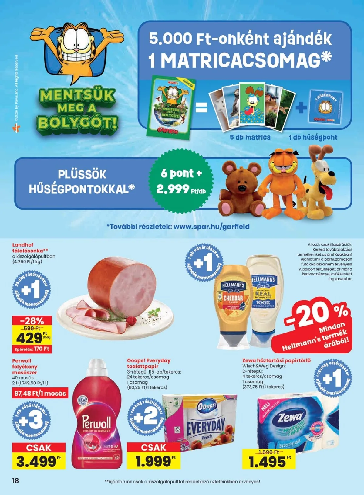 Spar akciós újság 02.05–02.11 – 18. oldal