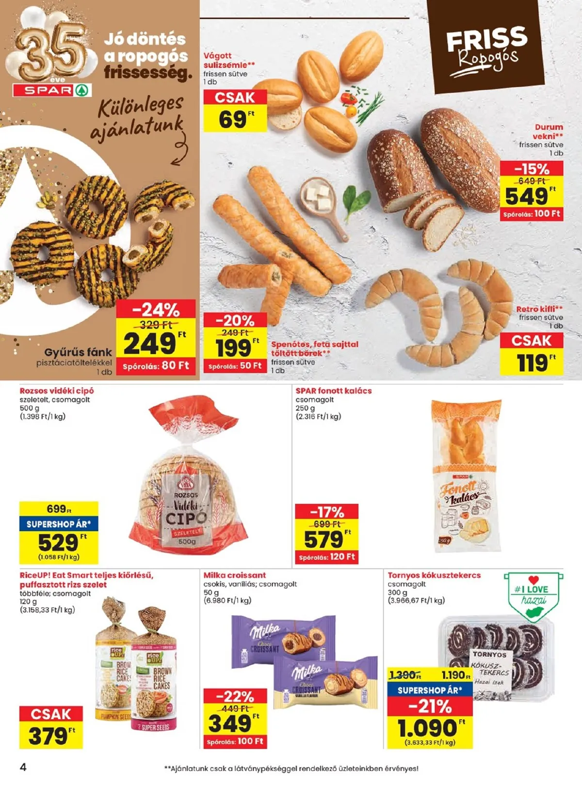 Spar akciós újság 02.05–02.11 – 4. oldal