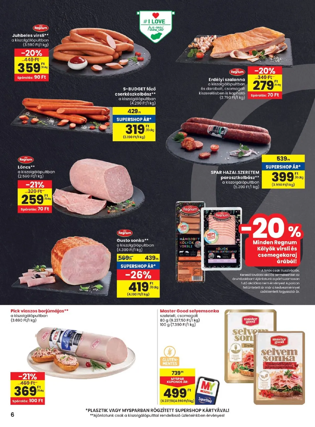 Spar akciós újság 02.05–02.11 – 6. oldal