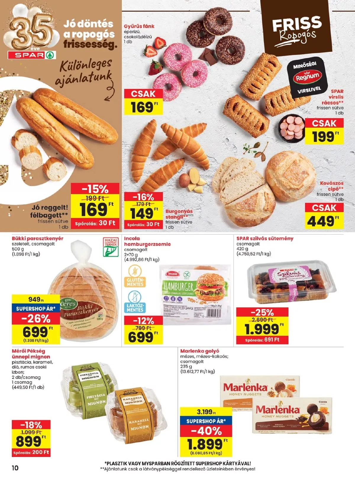 Spar akciós újság 02.12–02.18 – 10. oldal