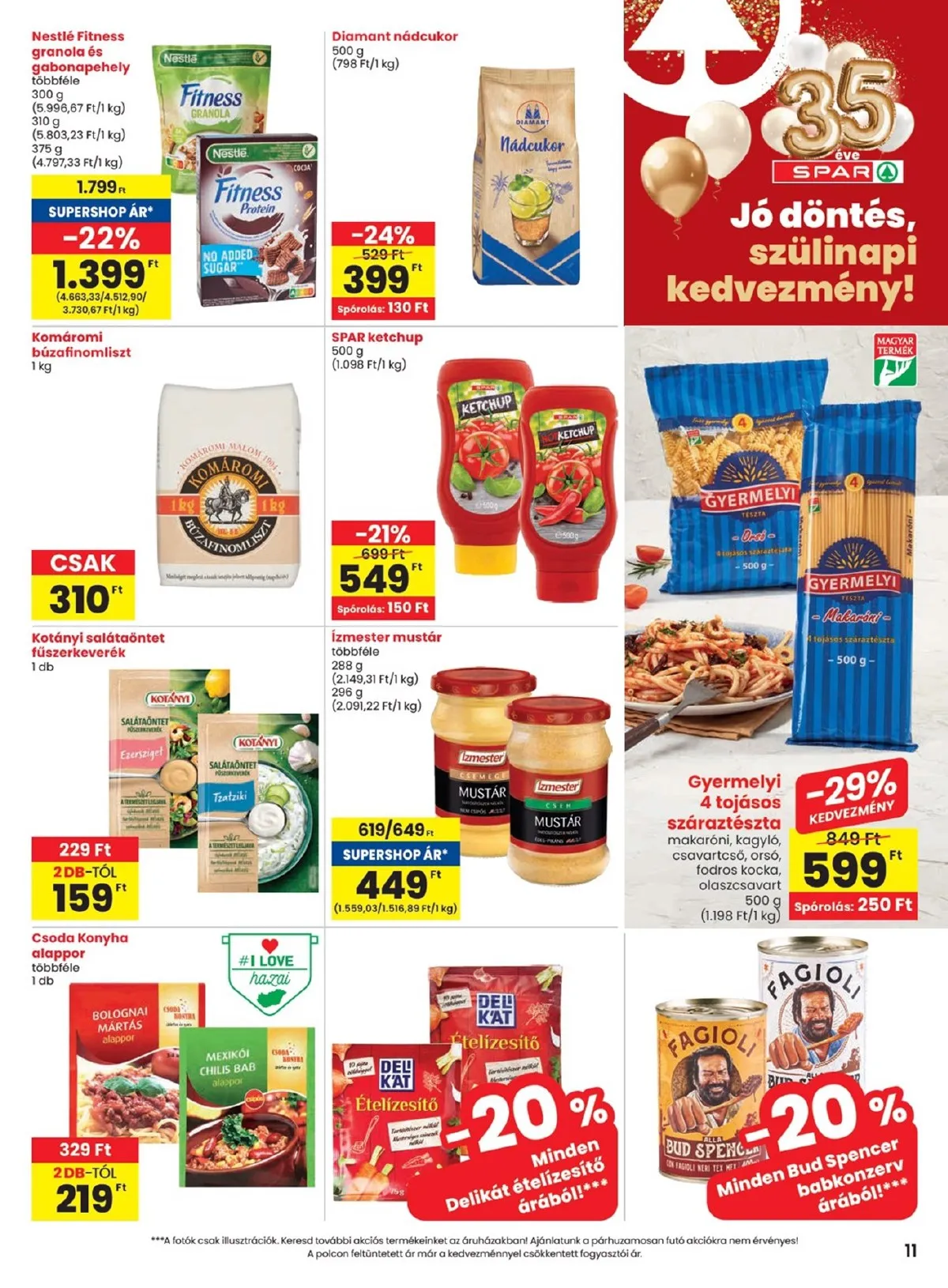 Spar akciós újság 02.12–02.18 – 11. oldal