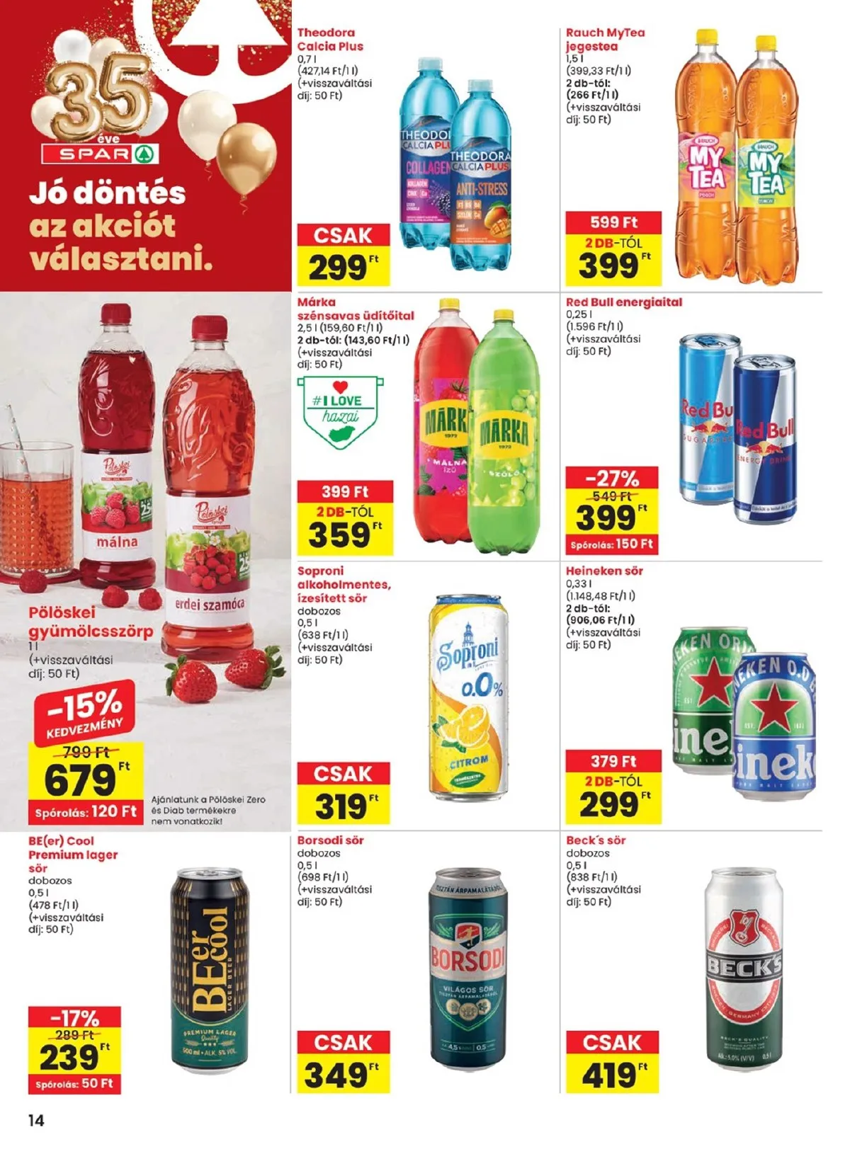 Spar akciós újság 02.12–02.18 – 14. oldal