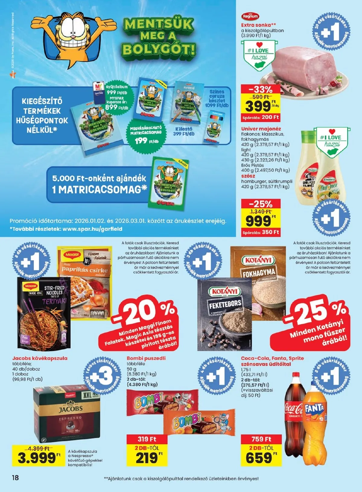 Spar akciós újság 02.12–02.18 – 18. oldal
