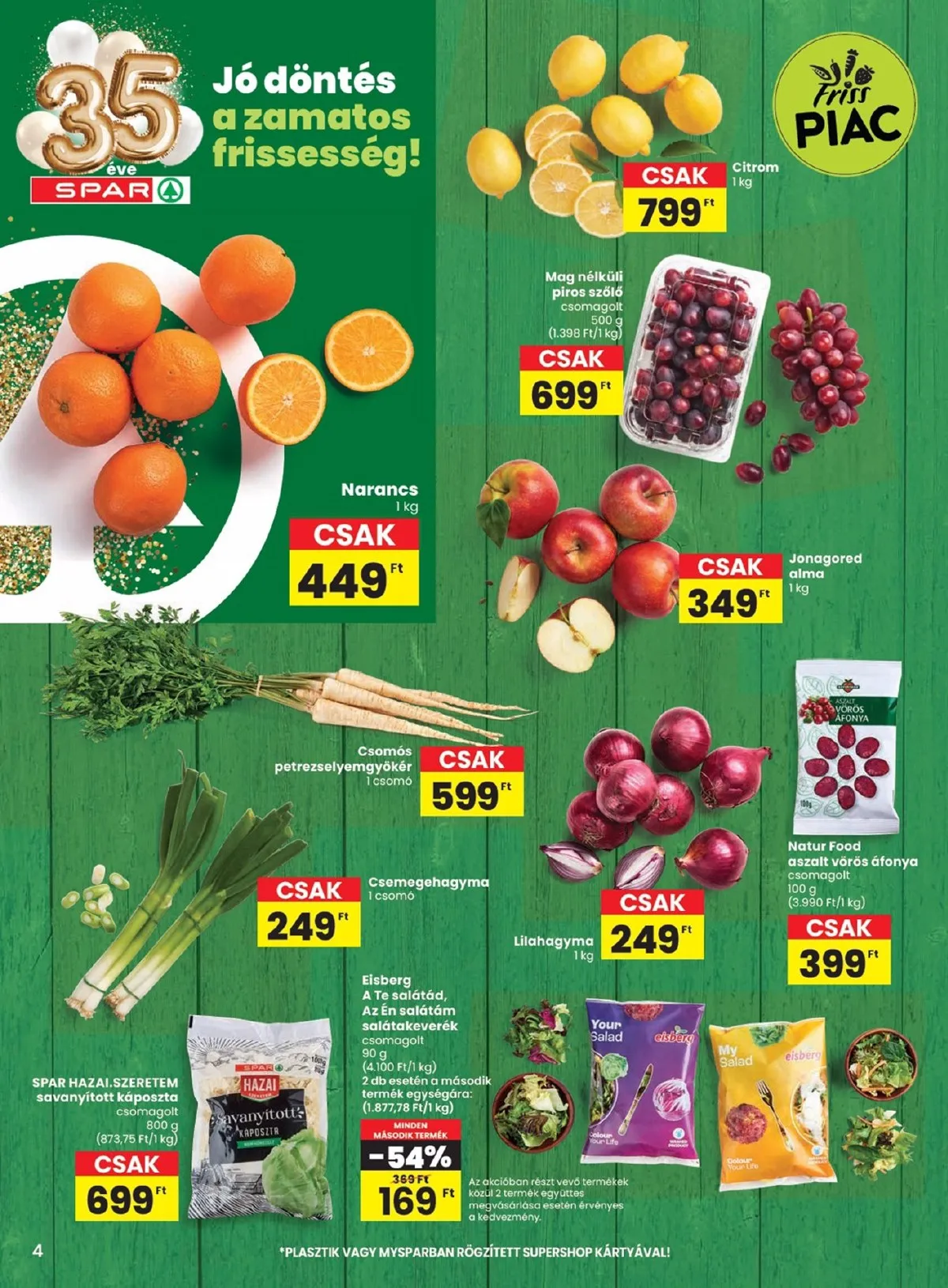 Spar akciós újság 02.12–02.18 – 4. oldal