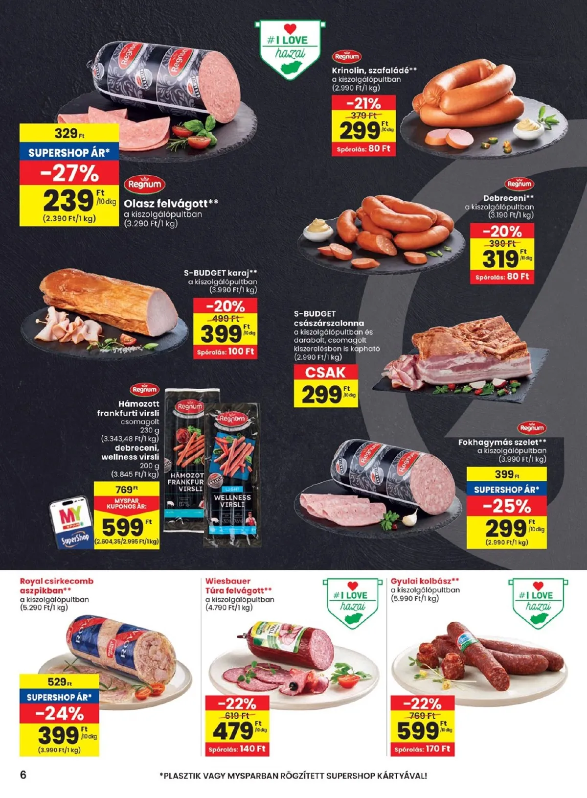 Spar akciós újság 02.12–02.18 – 6. oldal