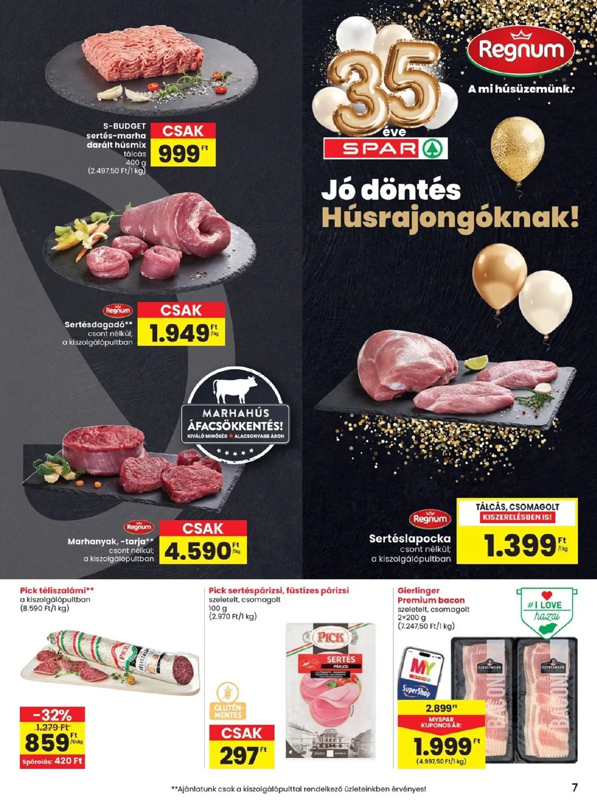 Spar akciós újság 02.12–02.18 – 7. oldal
