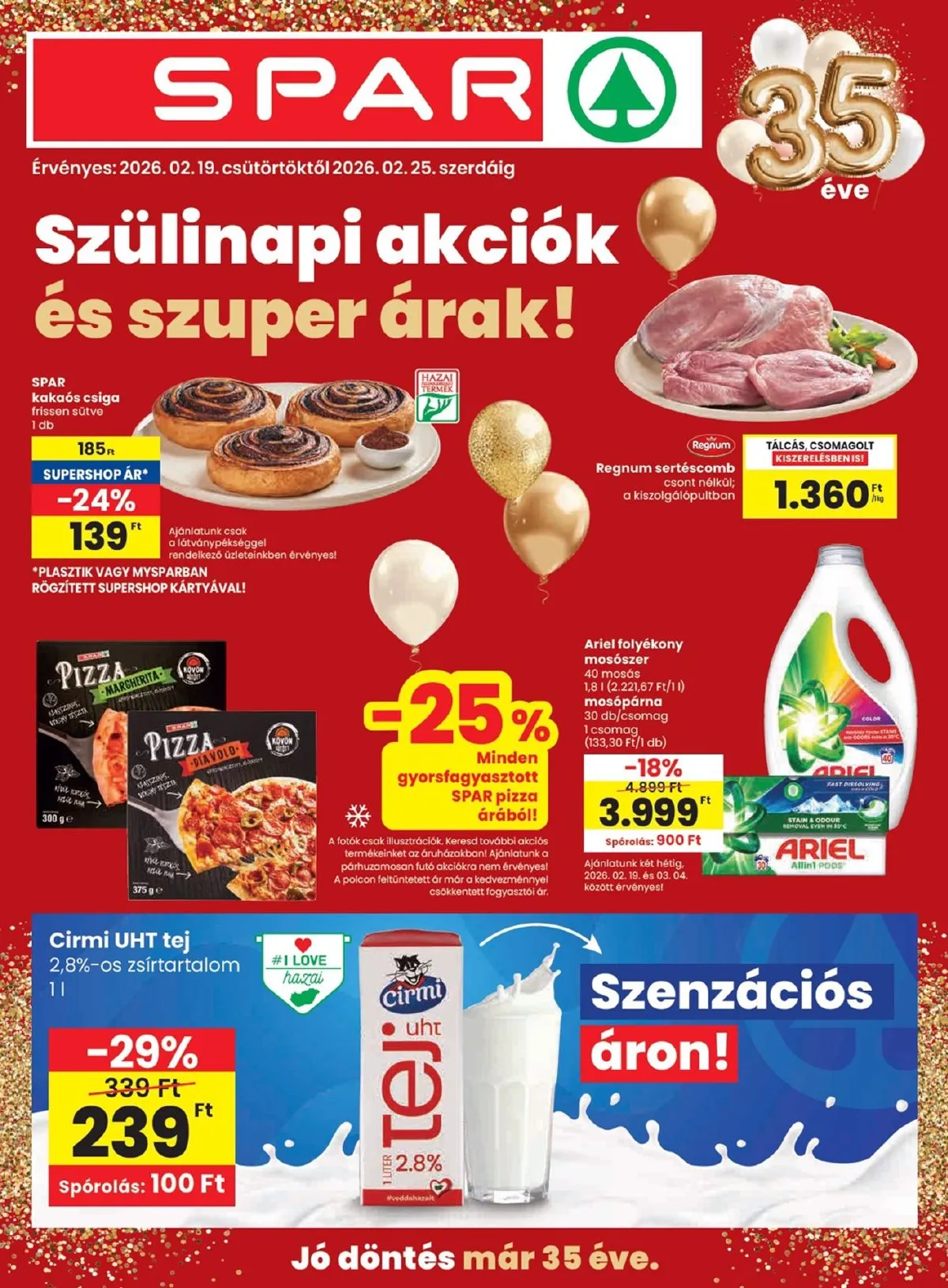 Spar akciós újság 02.19–02.25