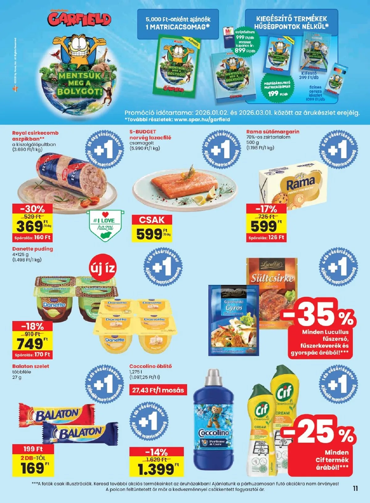 Spar akciós újság 02.19–02.25 – 11. oldal