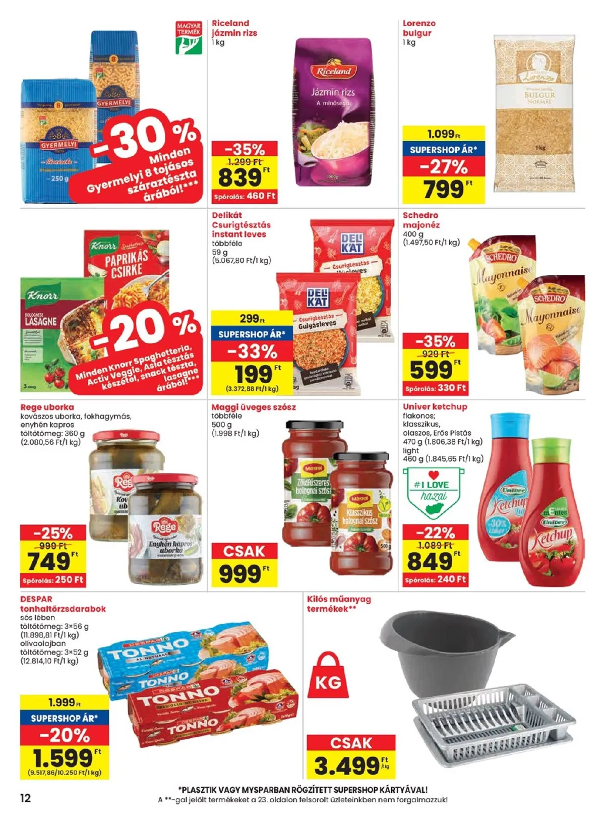 Spar akciós újság 02.19–02.25 – 12. oldal