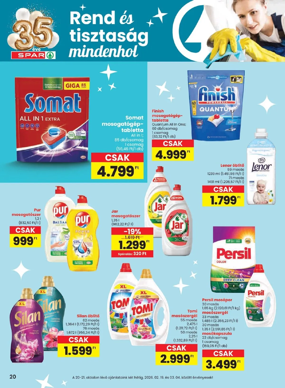 Spar akciós újság 02.19–02.25 – 20. oldal