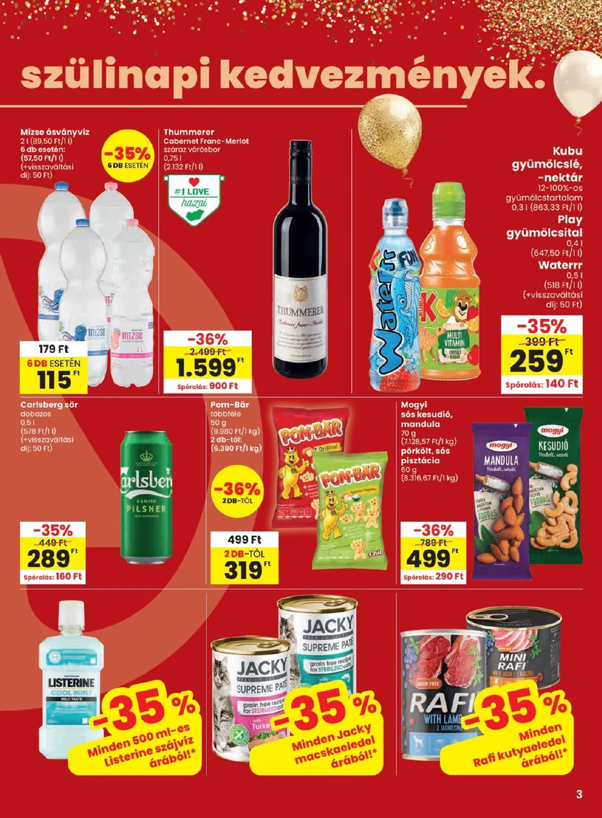 Spar akciós újság 02.19–02.25 – 3. oldal