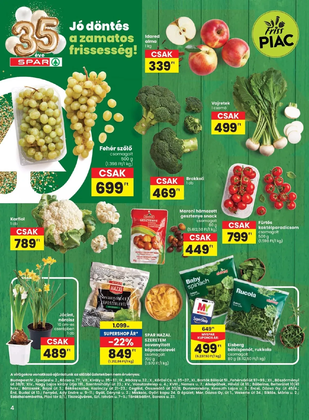 Spar akciós újság 02.19–02.25 – 4. oldal