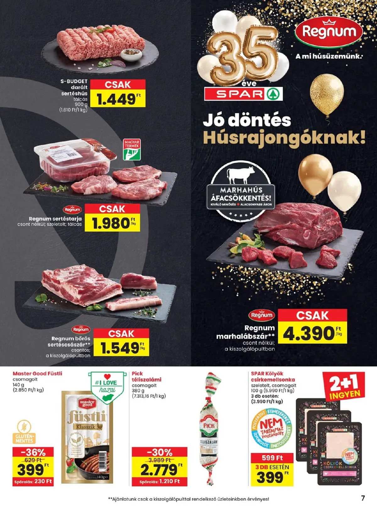 Spar akciós újság 02.19–02.25 – 7. oldal