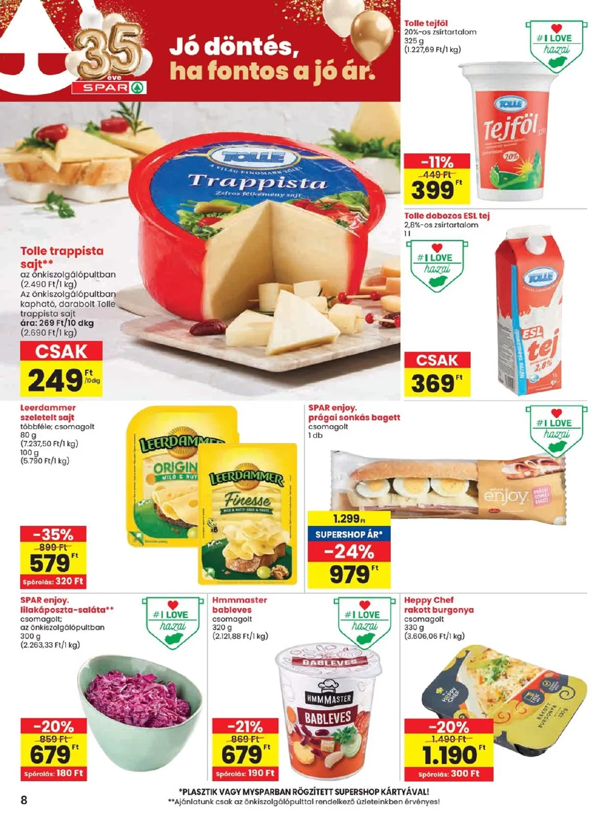 Spar akciós újság 02.19–02.25 – 8. oldal