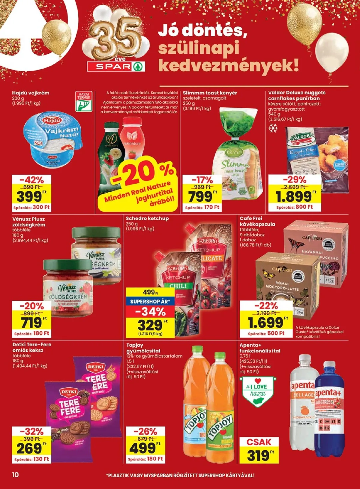 Spar akciós újság 02.26–03.04 – 10. oldal