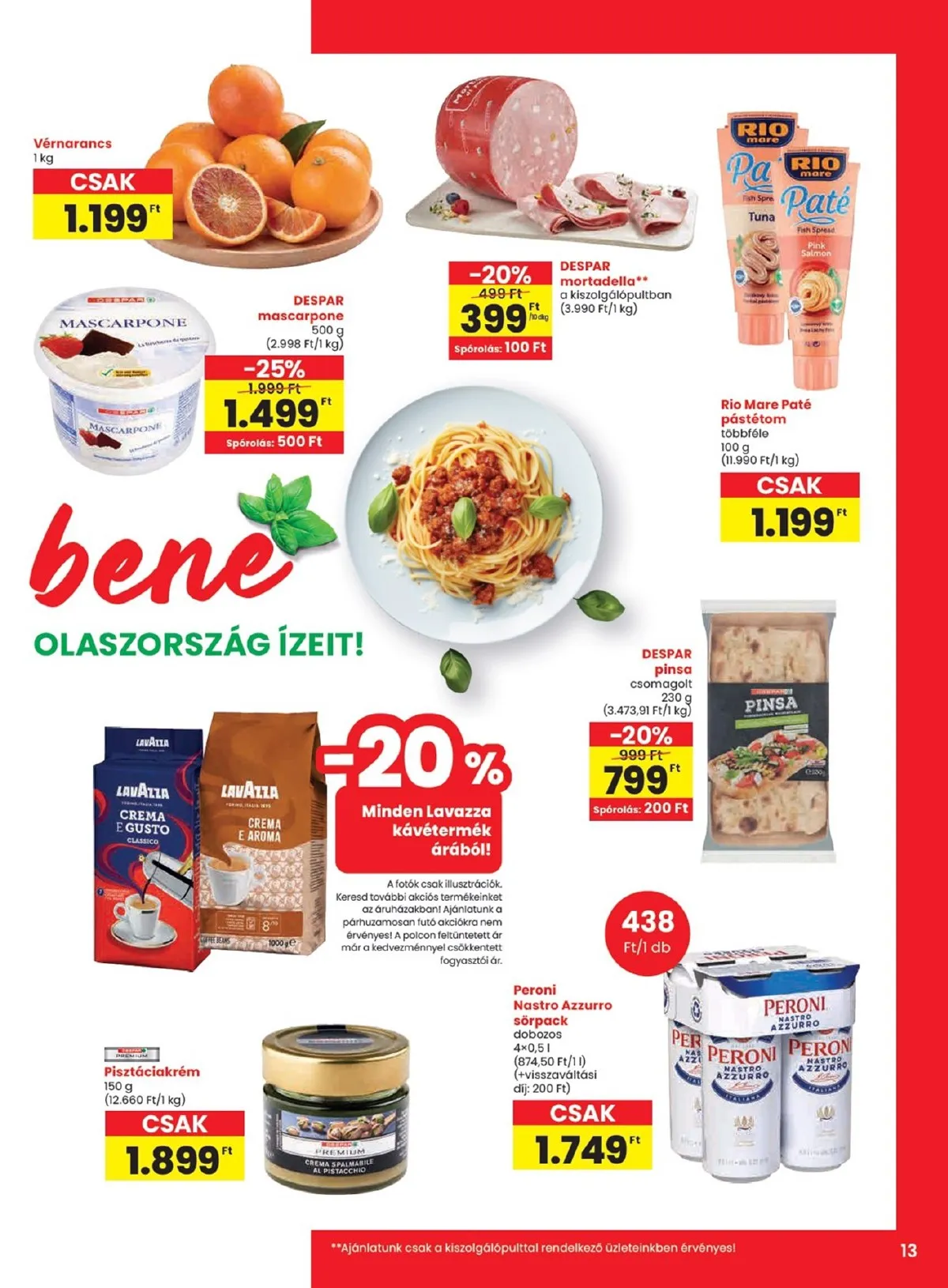 Spar akciós újság 02.26–03.04 – 13. oldal