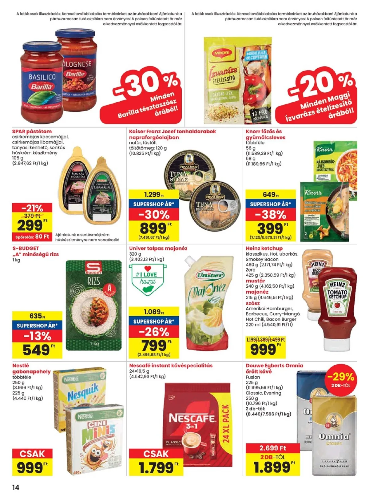 Spar akciós újság 02.26–03.04 – 14. oldal