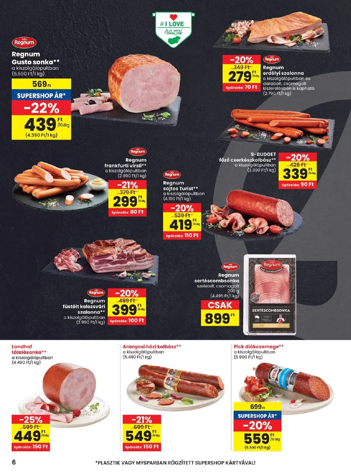 Spar akciós újság 02.26–03.04 – 6. oldal