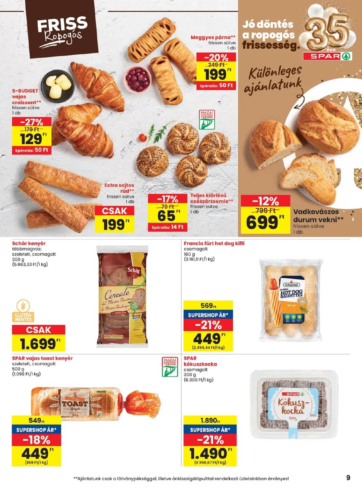 Spar akciós újság 02.26–03.04 – 9. oldal