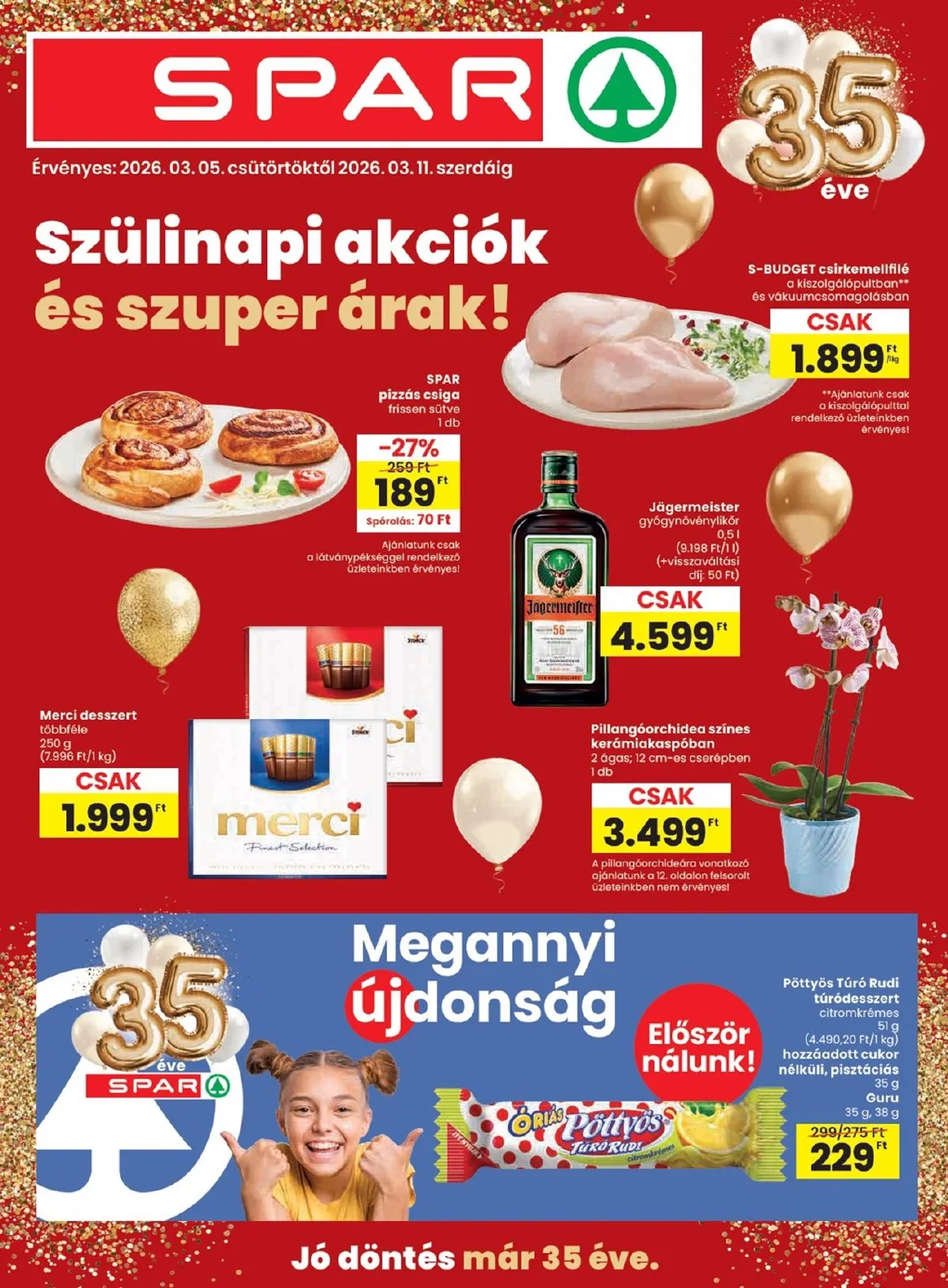 Spar akciós újság 03.05–03.11