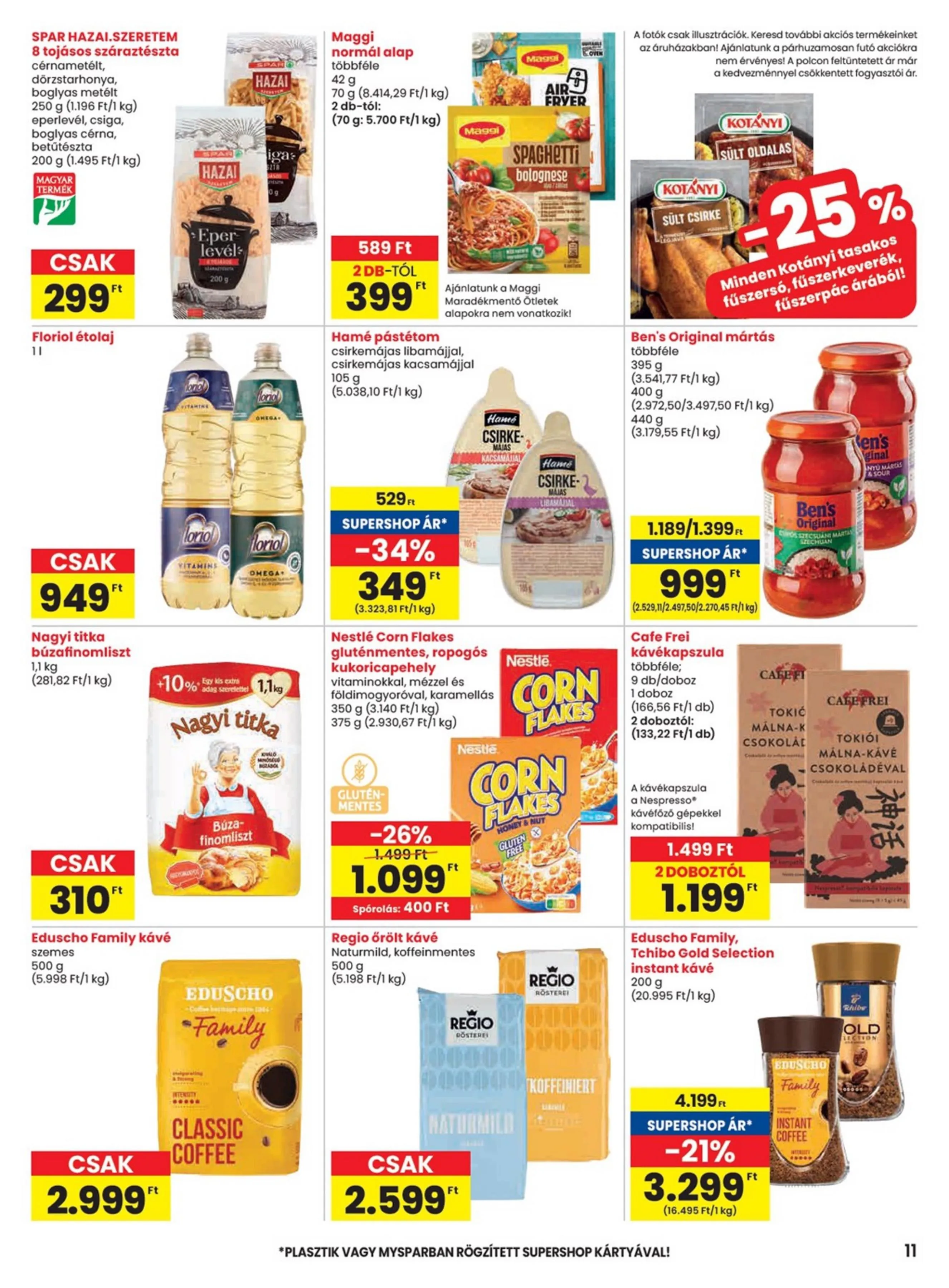 Spar akciós újság 03.05–03.11 – 11. oldal