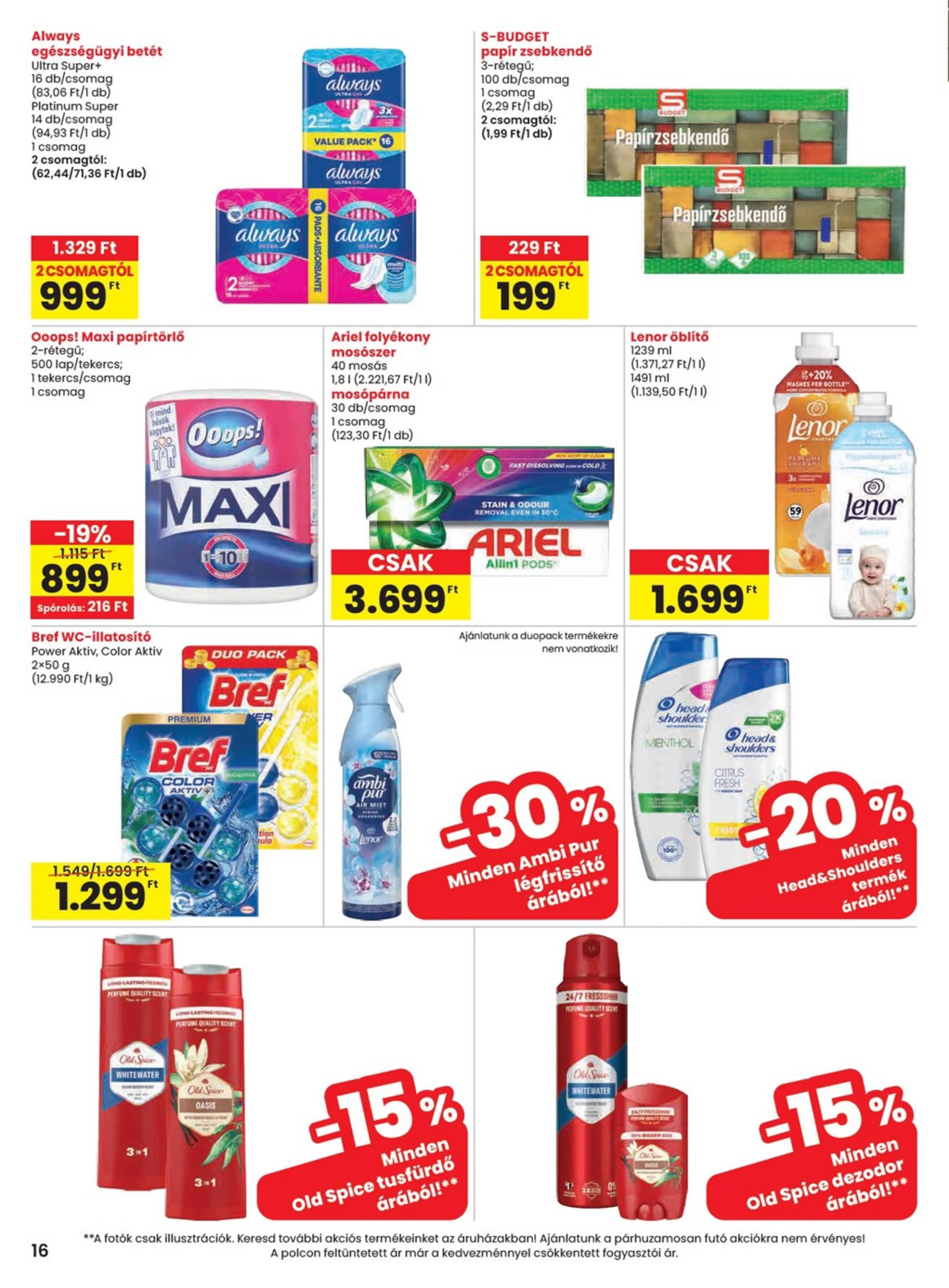 Spar akciós újság 03.05–03.11 – 16. oldal