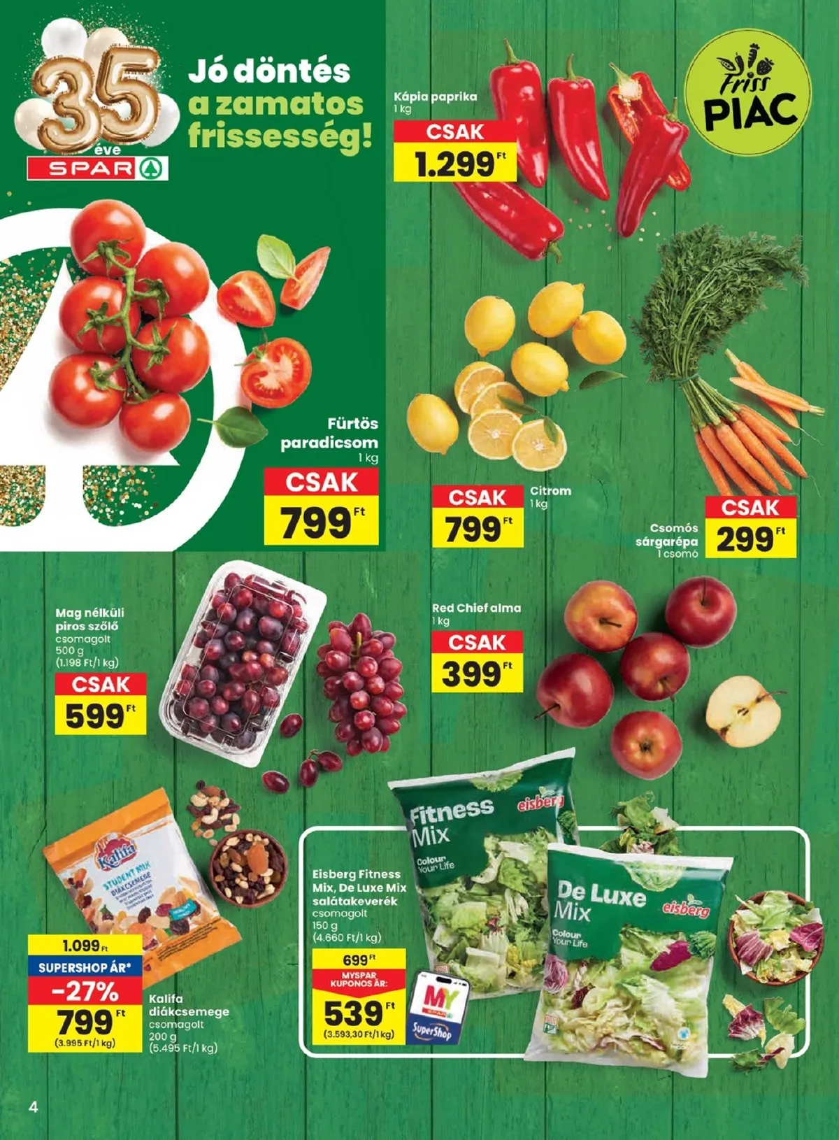 Spar akciós újság 03.05–03.11 – 4. oldal