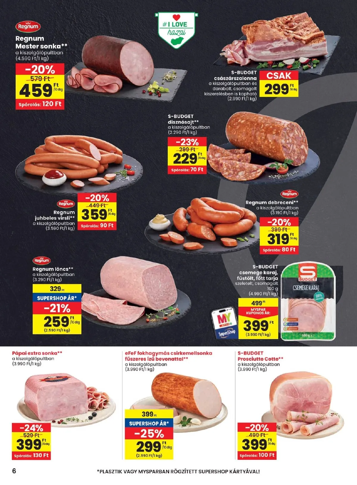 Spar akciós újság 03.05–03.11 – 6. oldal