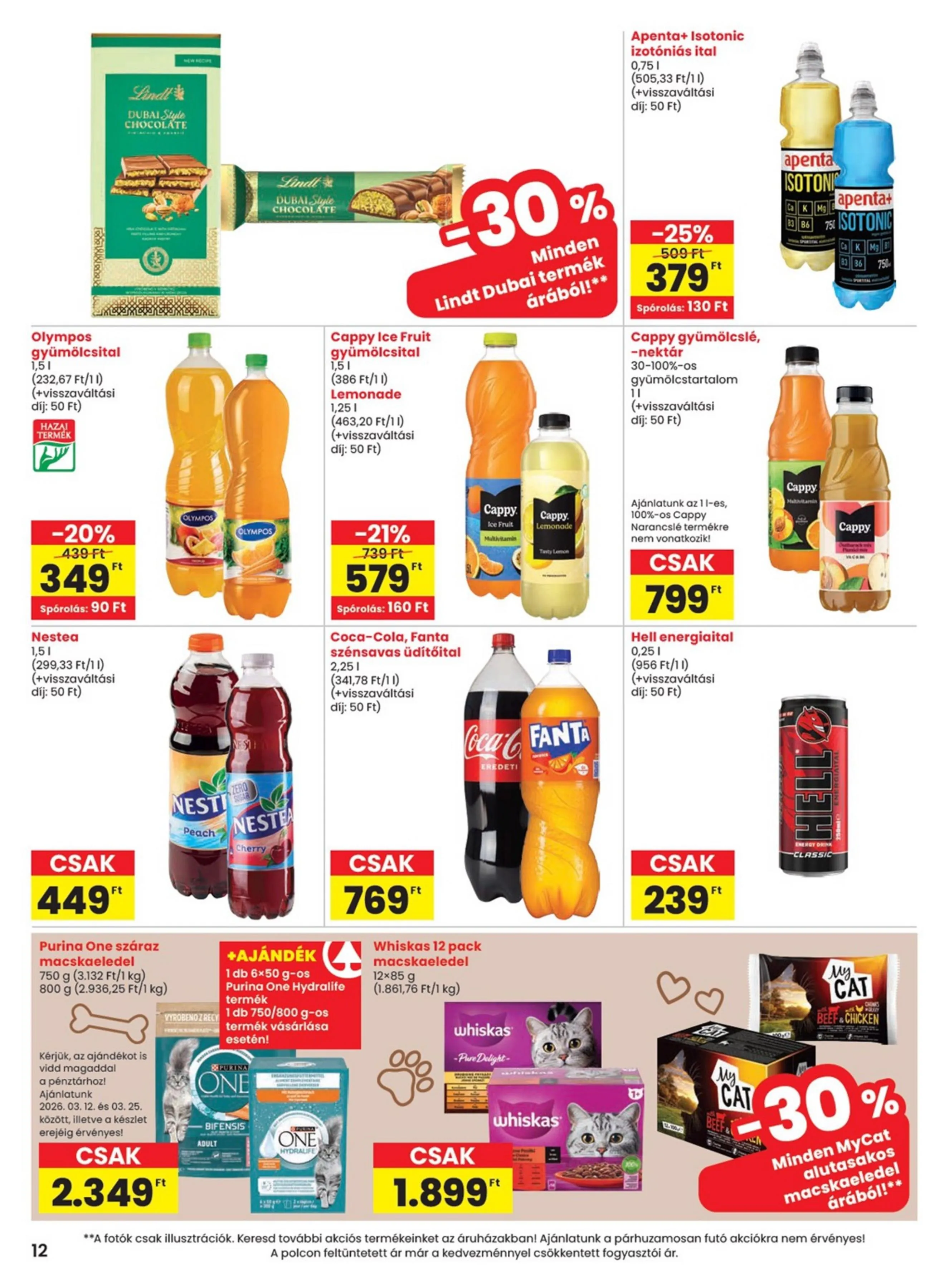 Spar akciós újság 03.12–03.18 – 12. oldal