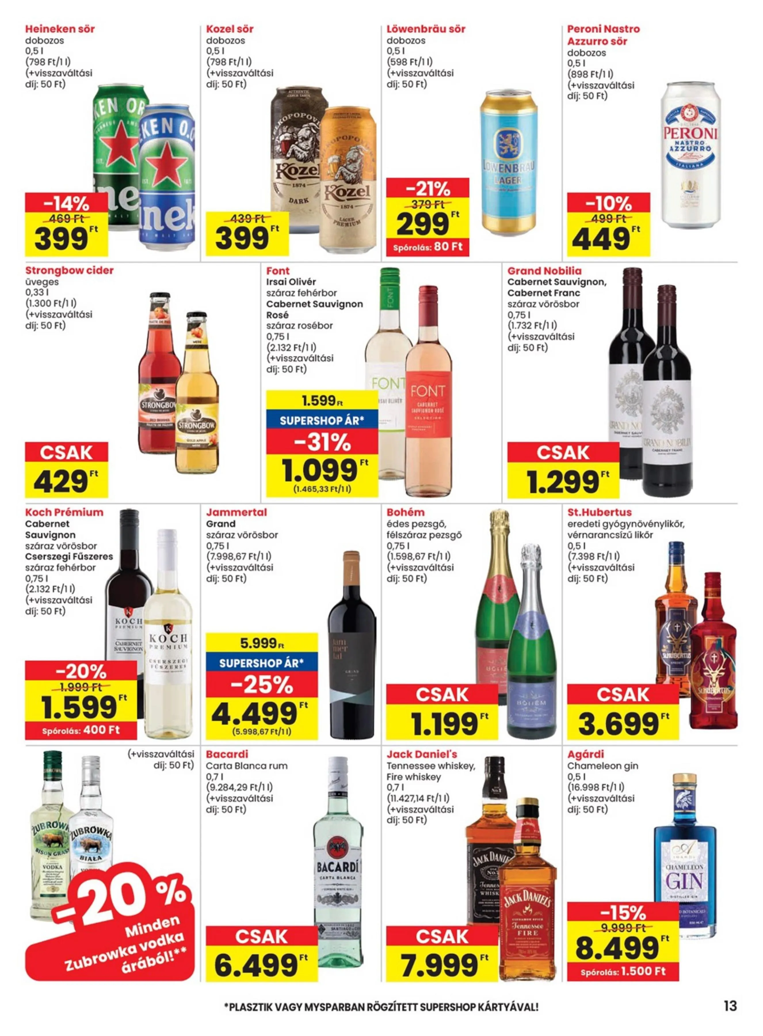 Spar akciós újság 03.12–03.18 – 13. oldal