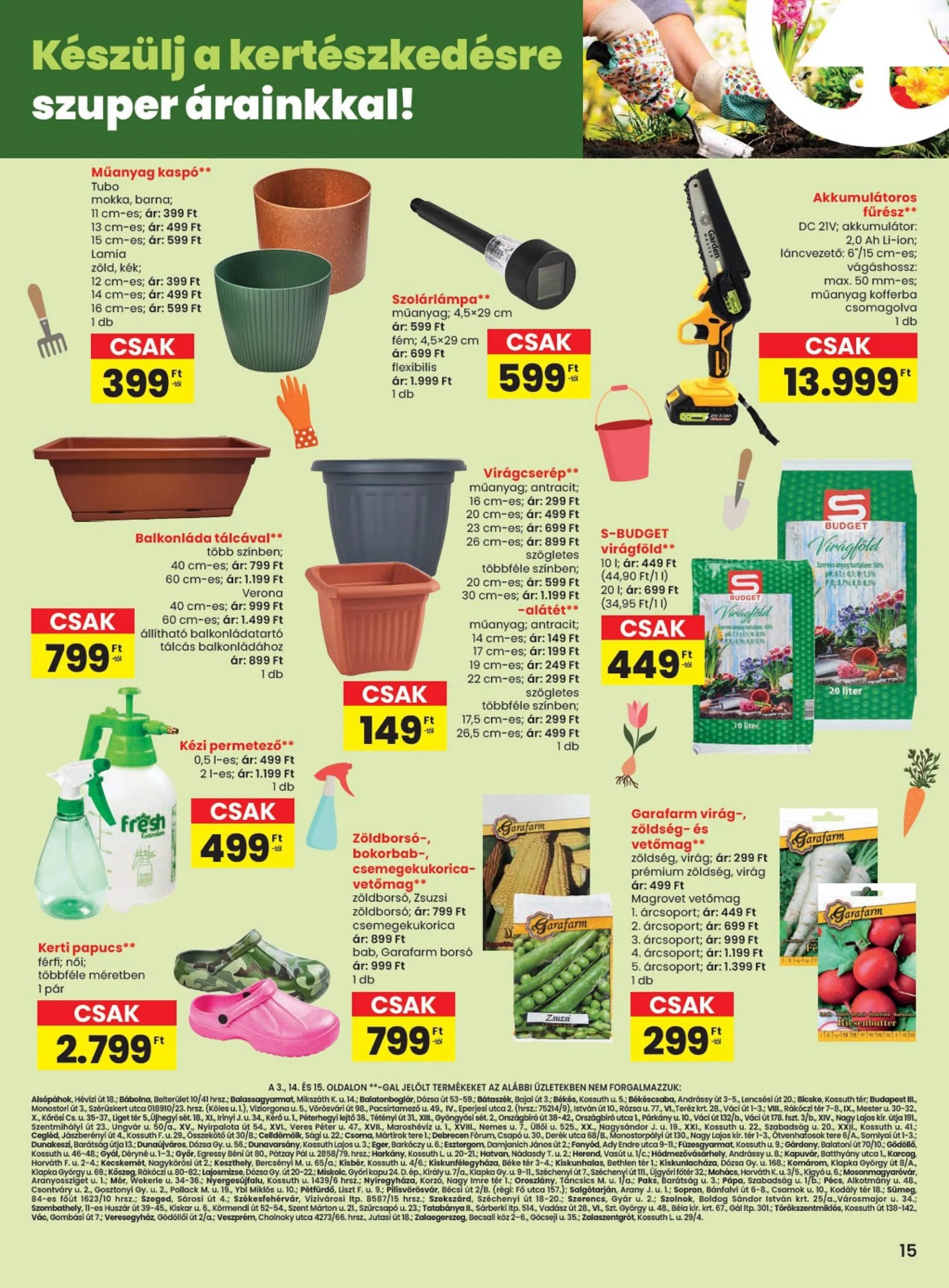 Spar akciós újság 03.12–03.18 – 15. oldal