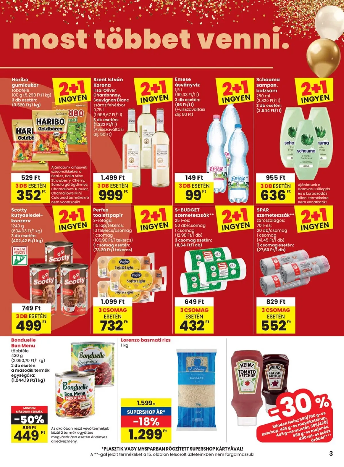 Spar akciós újság 03.12–03.18 – 3. oldal