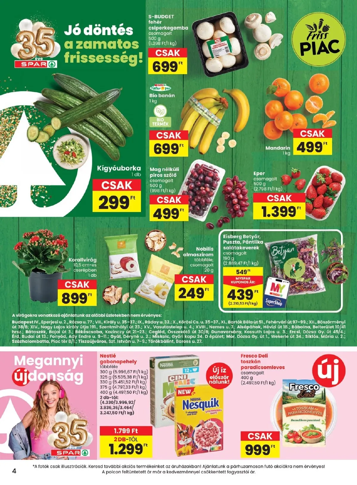 Spar akciós újság 03.12–03.18 – 4. oldal