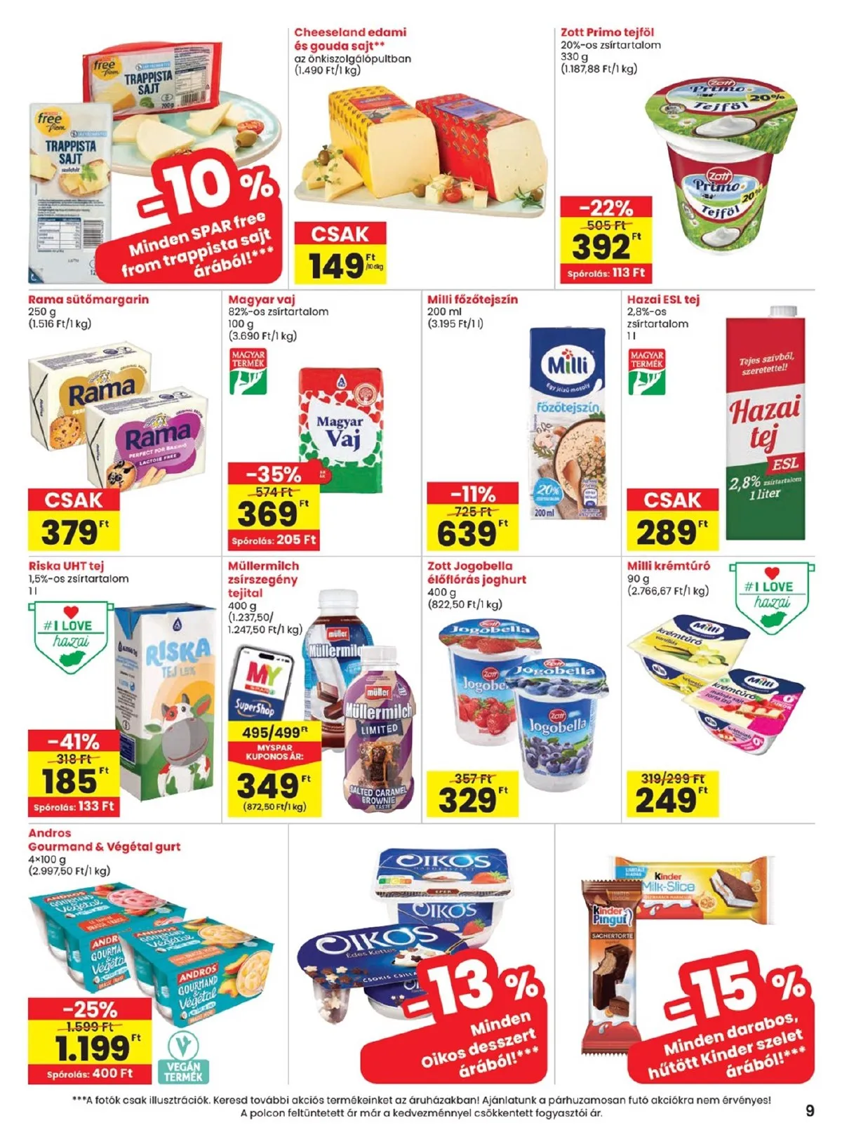 Spar akciós újság 03.12–03.18 – 9. oldal