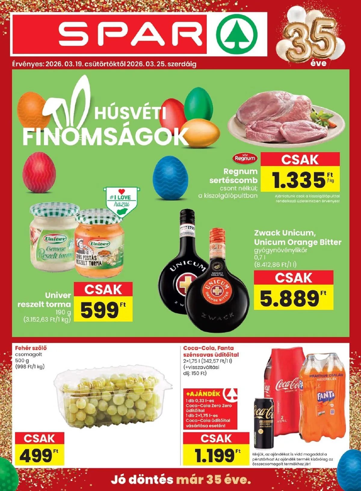 Spar akciós újság 03.19–03.25