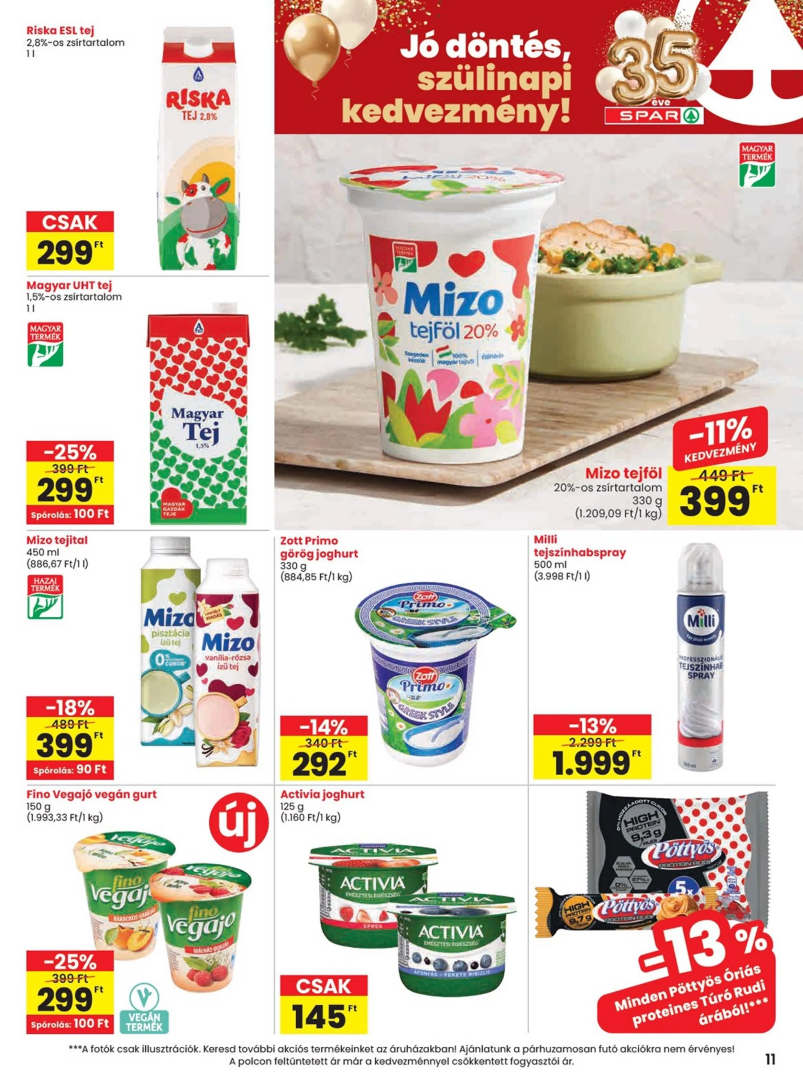 Spar akciós újság 03.19–03.25 – 11. oldal