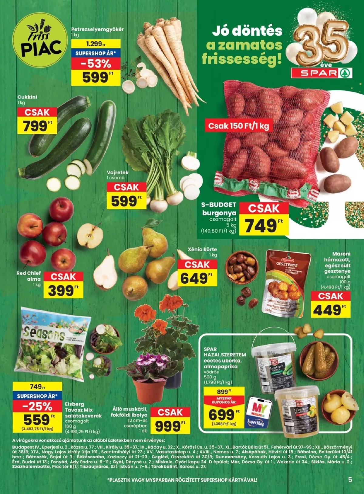 Spar akciós újság 03.19–03.25 – 5. oldal