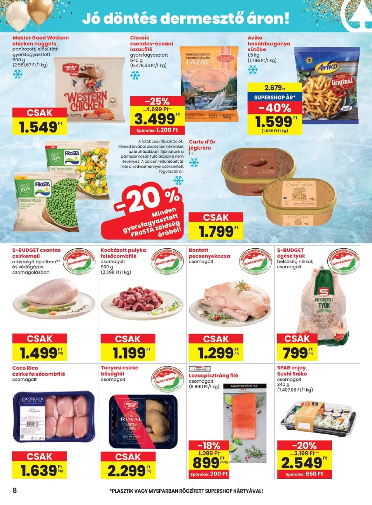 Spar akciós újság 03.19–03.25 – 8. oldal