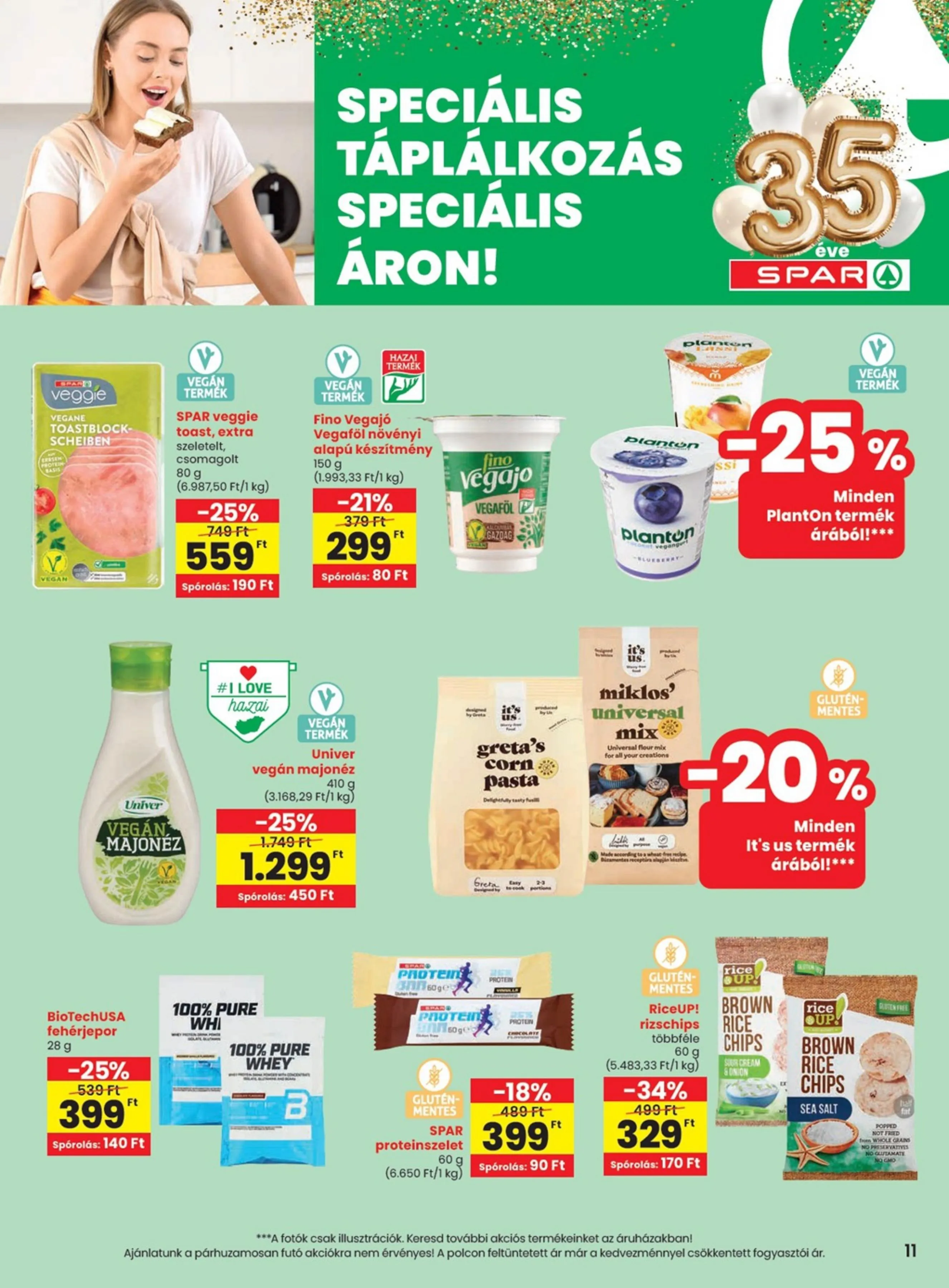 Spar akciós újság 03.26–04.08 – 11. oldal