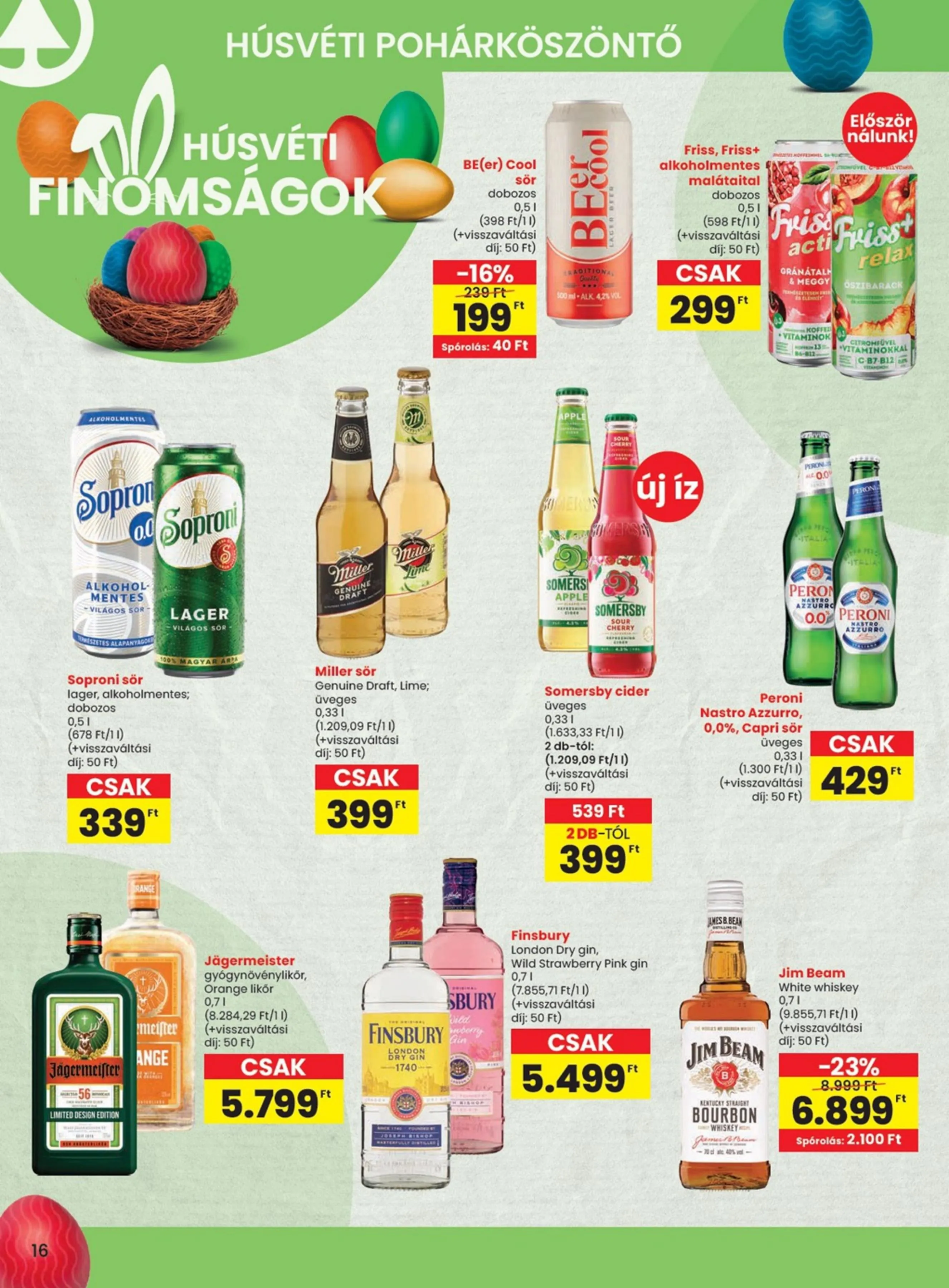 Spar akciós újság 03.26–04.08 – 16. oldal
